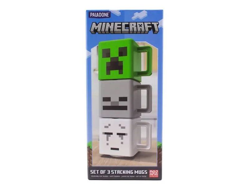 Minecraft Stacking Mugs X3 1