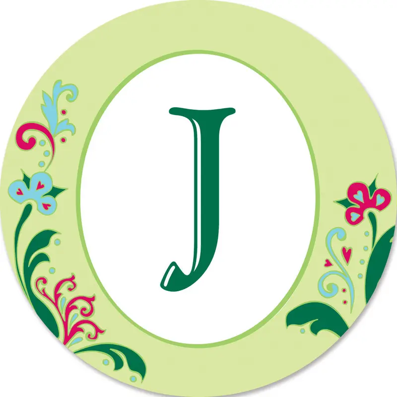 Monogram Triple Spinner - J 1