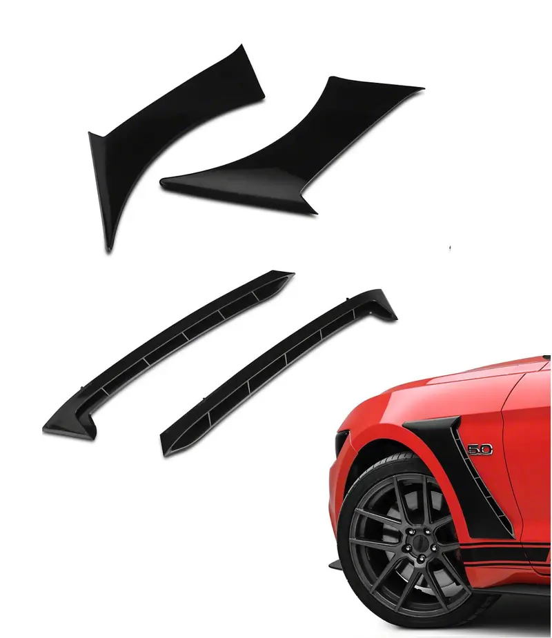 Mp Concepts S550 Mustang Gt350 Style Front Fender Vents 1