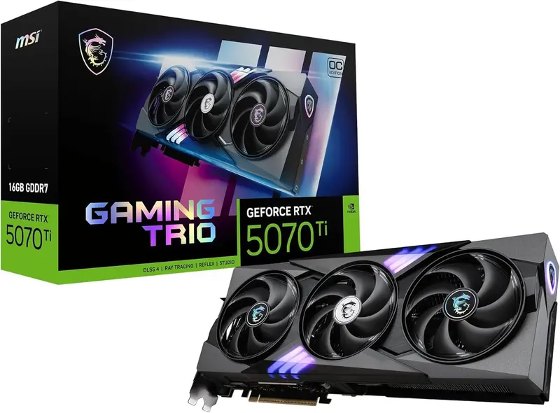 Msi Geforce Rtx 5070 Ti 16G Gaming Trio Oc 1