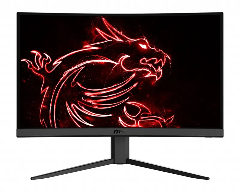 ‏‪Msi Optix G24c4 Gaming Curved Gaming Monitor (24” ,144Hz ,1Ms ,Fhd) 1