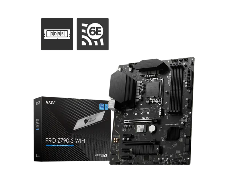 Msi Pro Z790-S Wifi Mother Board 1