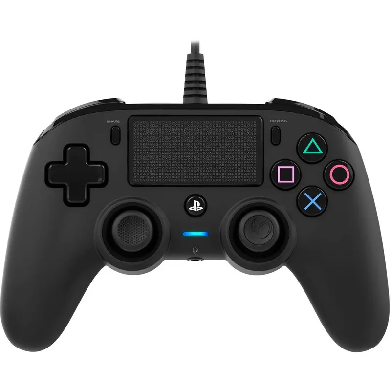 Nacon Wired Compact Controller For Playstation 4 - Black 1