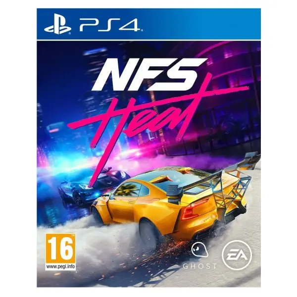 Need For Speed Heat For Playstation 4  "Region 2" 1