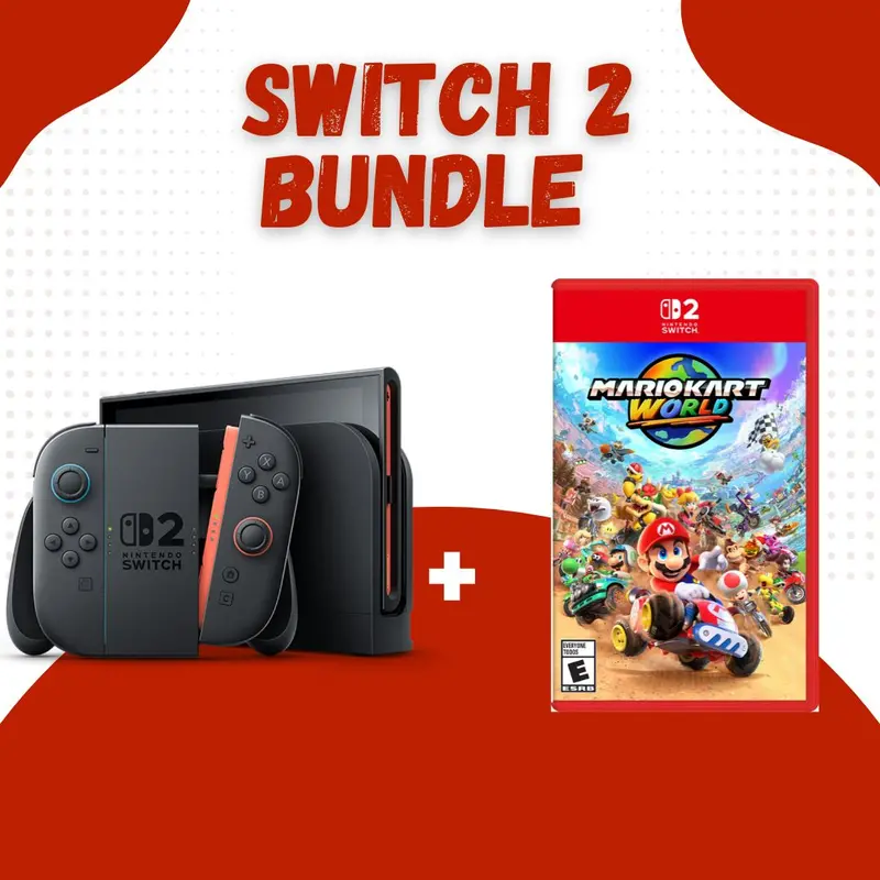 Nintendo Switch 2 Console With Mario Kart World ( Cd ) Bundle 1