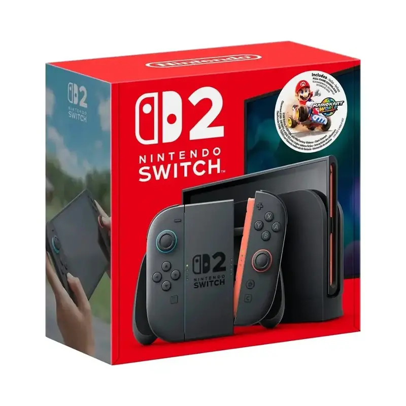Nintendo Switch 2 + Mario Kart World Bundle 1