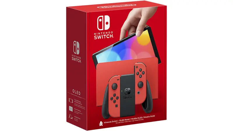 Nintendo Switch Oled Model - Mario Red Edition 1