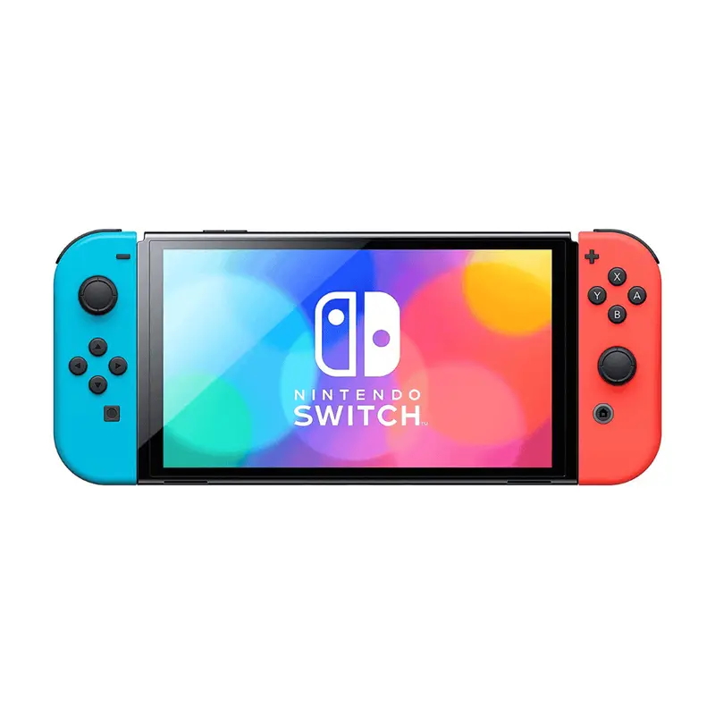 Nintendo Switch – Oled Model W/ Neon Red & Neon Blue Joy-Con 1