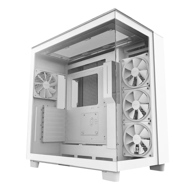 Nzxt H Series H9 Elite Edition Atx Mid Tower, White 1