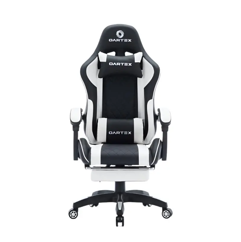 Oartex Model Ld034 Gaming Chair - Black & White ( Installation Not Included ) 1