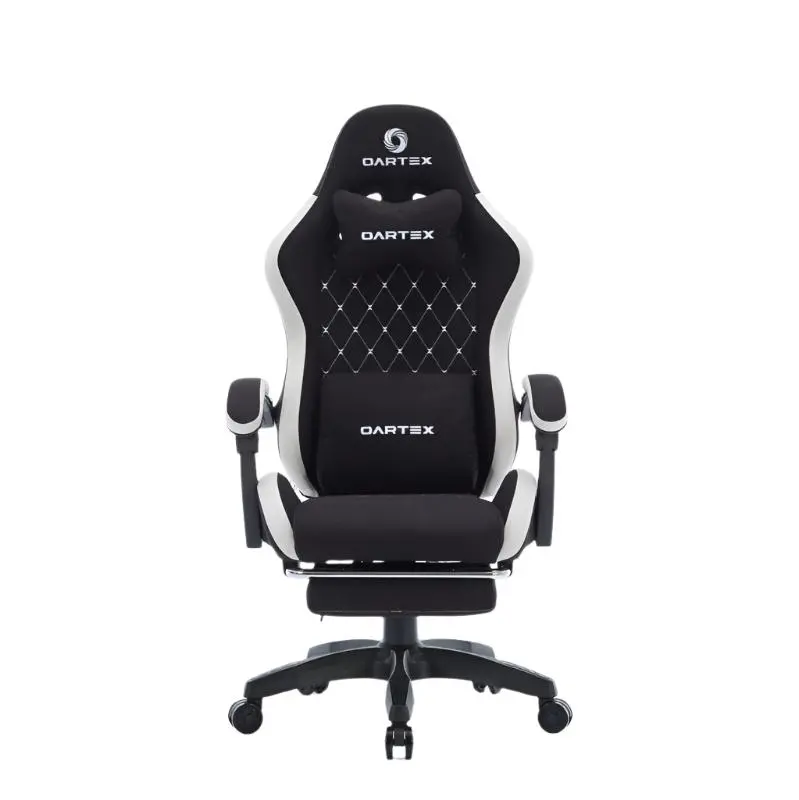Oartex Model Ld035 Gaming Chair - Black & White (Installation Not Included) 1