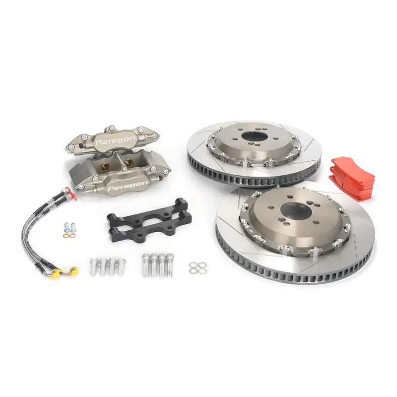 Paragon Performance - Pa025 4-Piston Rear Track Performance Big Brake Kit - Bmw E46 M3 1