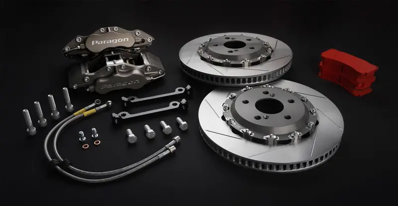 Paragon Performance - Pa035 6-Piston Front Track Performance Big Brake Kit - Bmw E82 1M 1