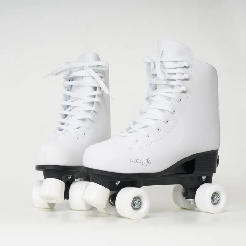 Playlife Kids Classic White Adjustable Skates 1
