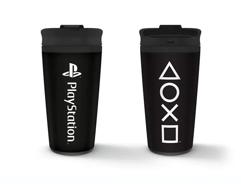 Playstation (Onyx) Metal Travel Mug 1