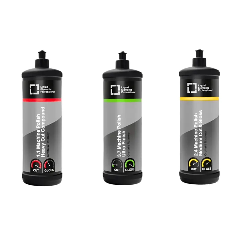 Polijstmiddel – Heavy, Medium & Gloss 1L 1