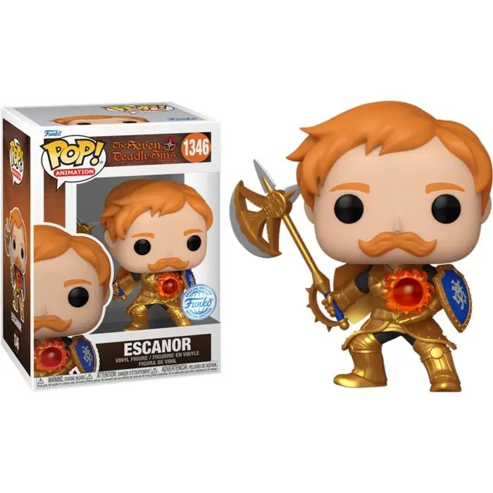 Pop! Animation: Seven Deadly Sin - Escanor With Cs And Axe (Mt)(Exc) 1