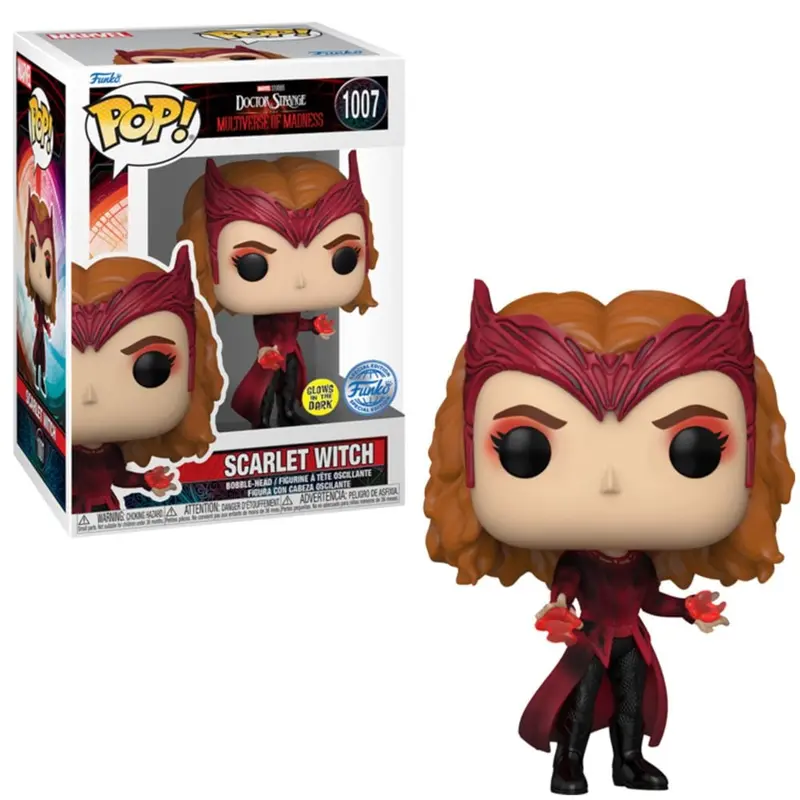 Pop: Marvel- Doctor Strange (Mom) Scarlet Witch (Gw) (Exc) 1