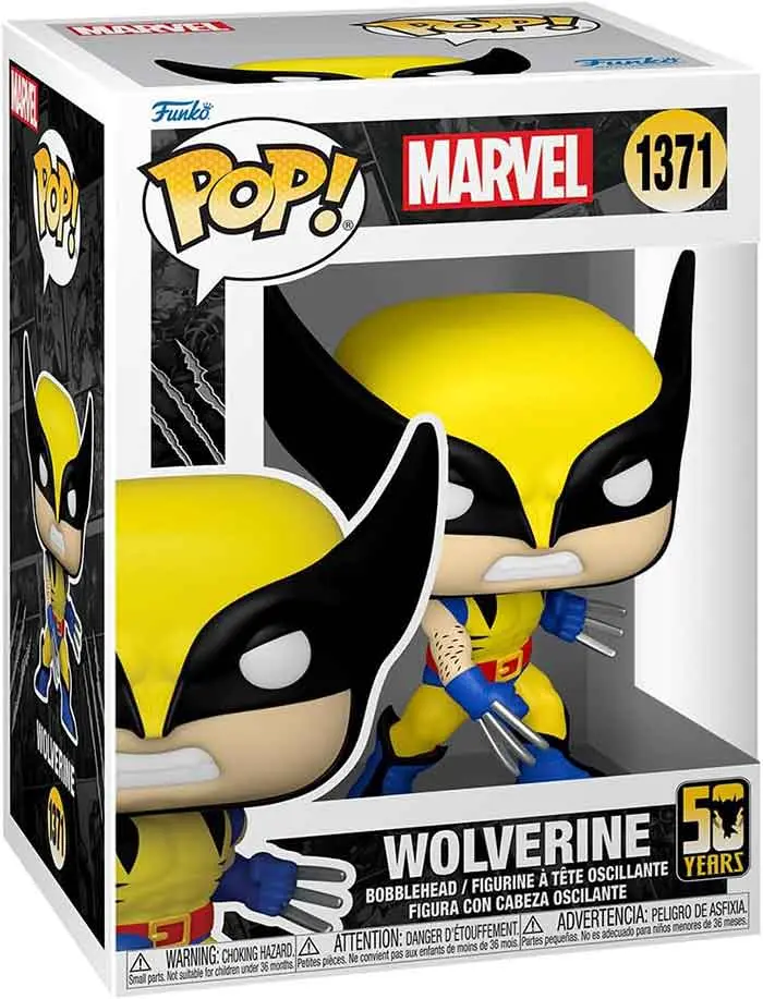 Pop! Marvel: Wolverine 50Th - Ultimate Wolverine (Classic Suit) 1
