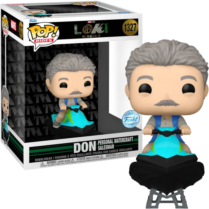 Pop Ride Deluxe! Marvel: Loki Season 2 - Don Personal Watercraft Salesman (Exc) 1