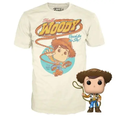 Pop & Tee! Disney: Toy Story 4 - Woody (L) 1