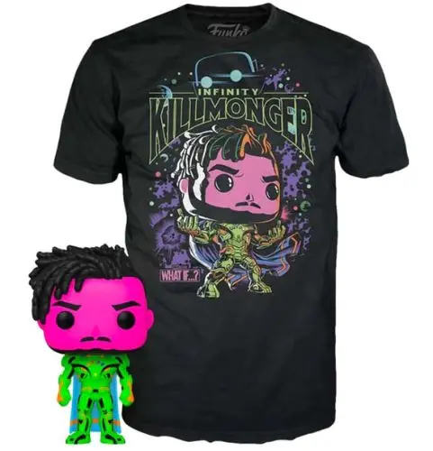 Pop & Tee! Marvel: What If? - Killmonger (Blkt) (L) 1