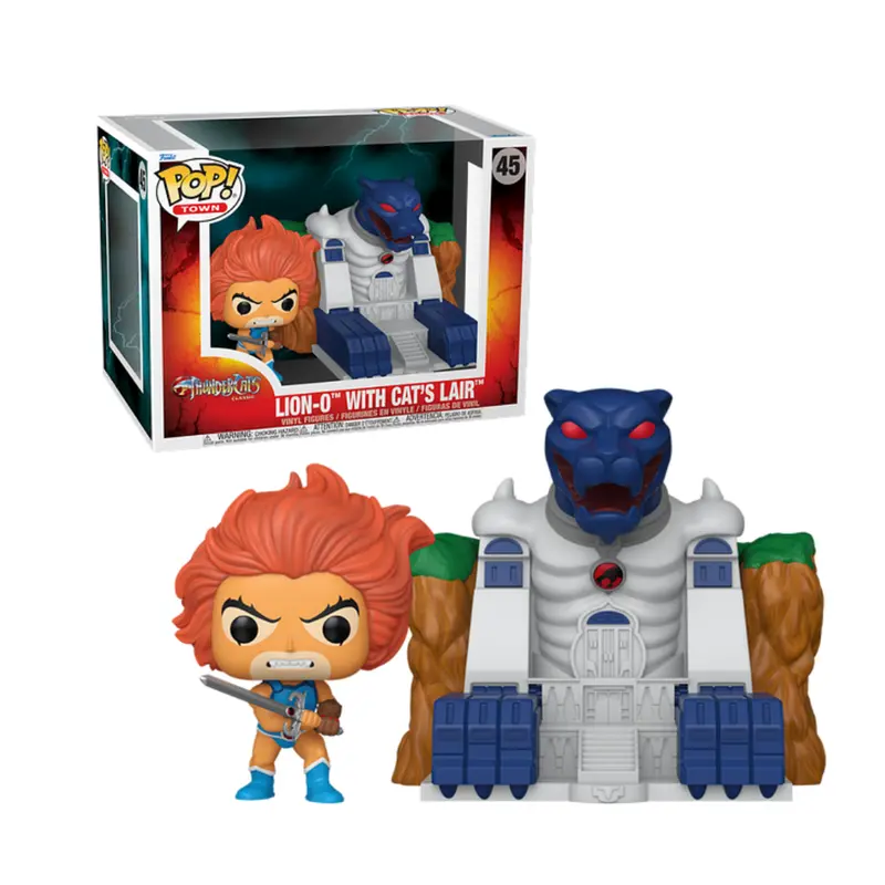 Pop Town! Animation: Thundercats - Lion-O With Cat's Lair 1