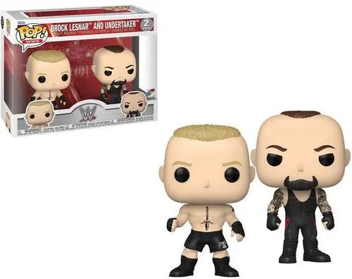 Pop! Wwe: Lesnar And Undertaker 2Pk 1
