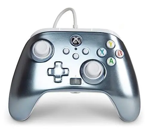 Powera Enhanced Wired Controller For Xbox Series X|S - Metallic Ice 1