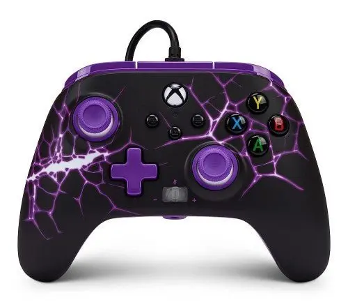 Powera Enhanced Wired Controller For Xbox Series X|S - Purple Magma 1