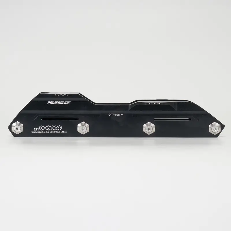 Powerslide Combat Rocker 90 Frames - Multi-Positional Rockered Frame For Powerslide Boots With Trinity Mount 1