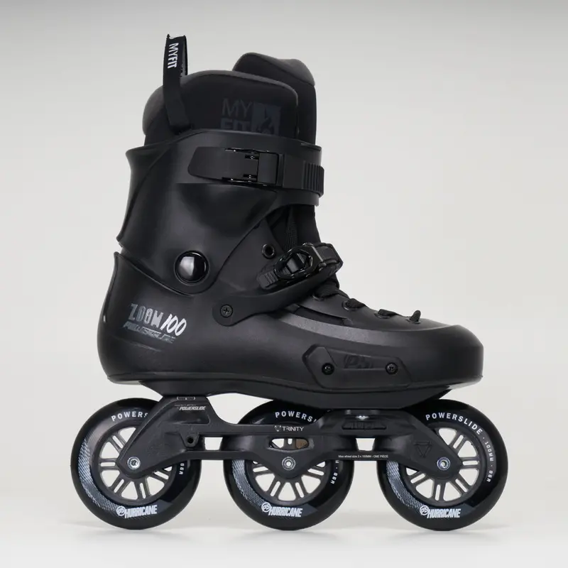 Powerslide Zoom Pro 100 Inline Skates - Unisex - Black 1