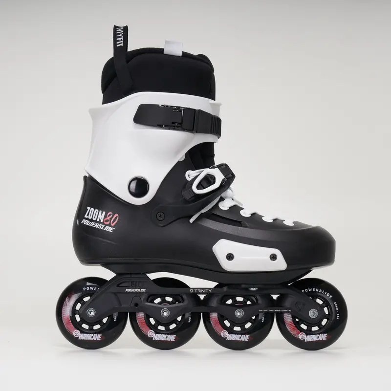 Powerslide Zoom Pro 80 Inline Skates - Unisex - Black (2025 Version) 1