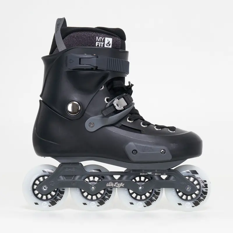 Powerslide Zoom Pro 80 Inline Skates - Unisex - Black/Grey 1