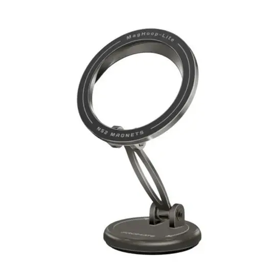 Promate 360° Cradleless Magsafe Compatible Smartphone Mount • Secure Anti-Slip Mount  - Gery 1