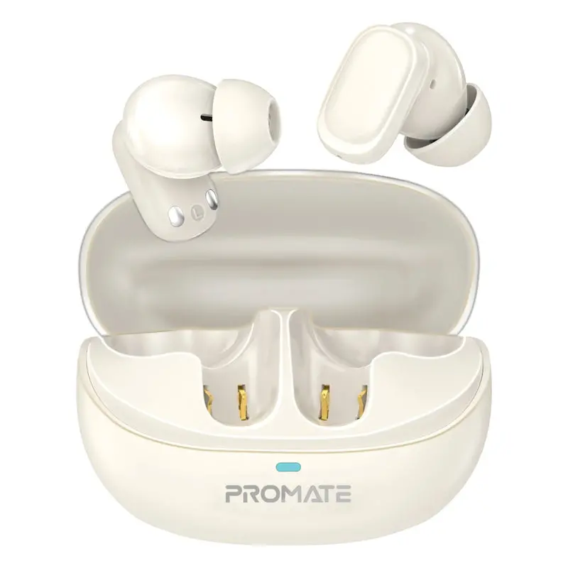 Promate Acoustic Tws Earphone - White 1
