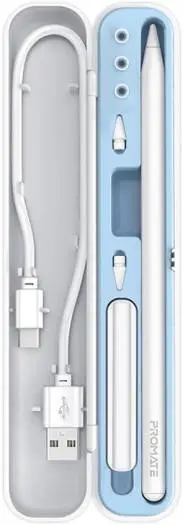 Promate High Precision Active Capacitive Wireless Stylus Kit, White 1
