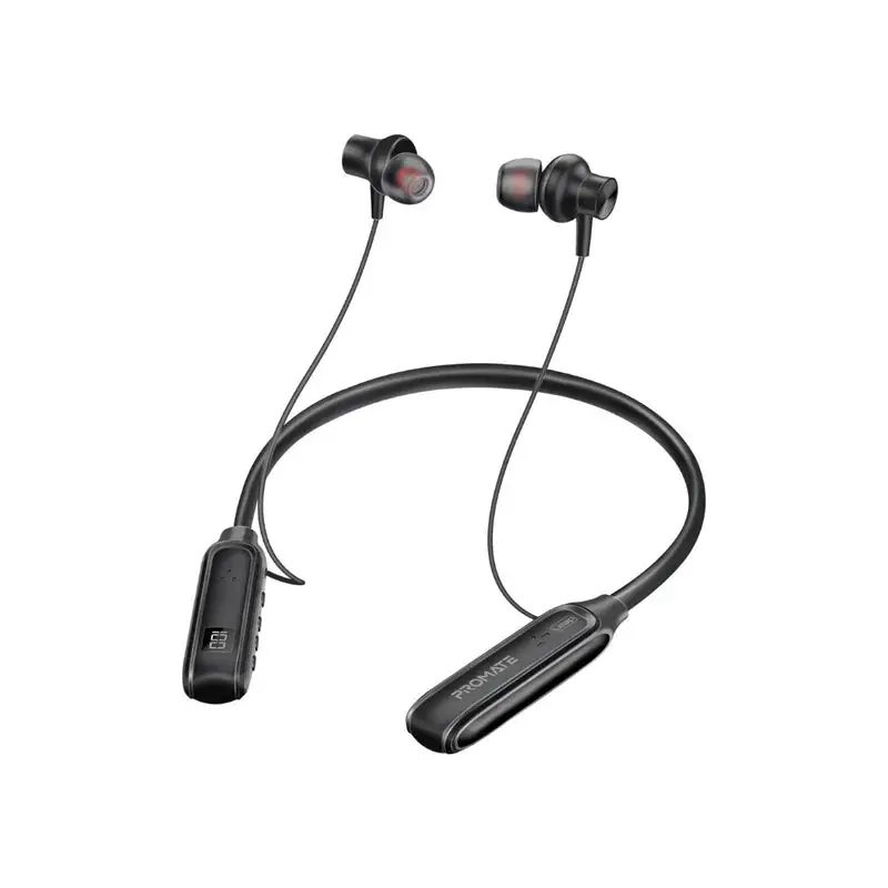 Promate - Leap 150 Hours Play-Time Dynamic Wireless Neckband Earphones 1