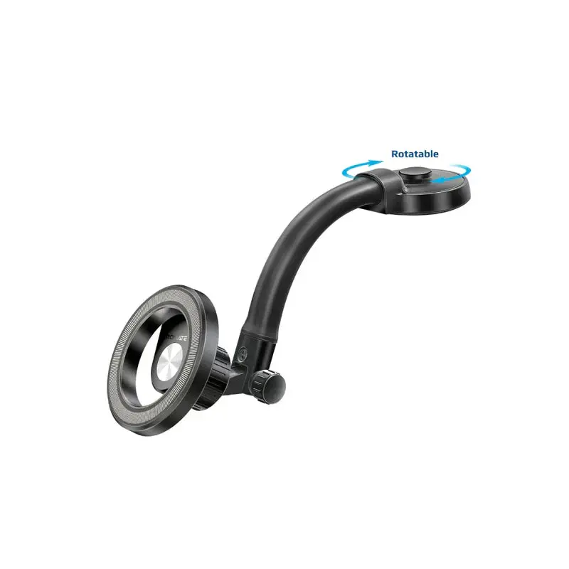 Promate Maggrip™ 360° Cradleless Magnetic Ring Smartphone Holder  - Black 1