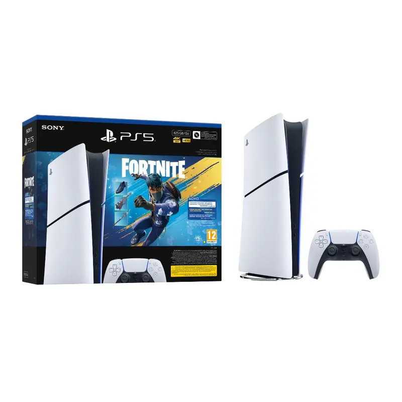 Ps5 Slim Console Digital Fortnite Flowering Chaos Voucher Bundle 1