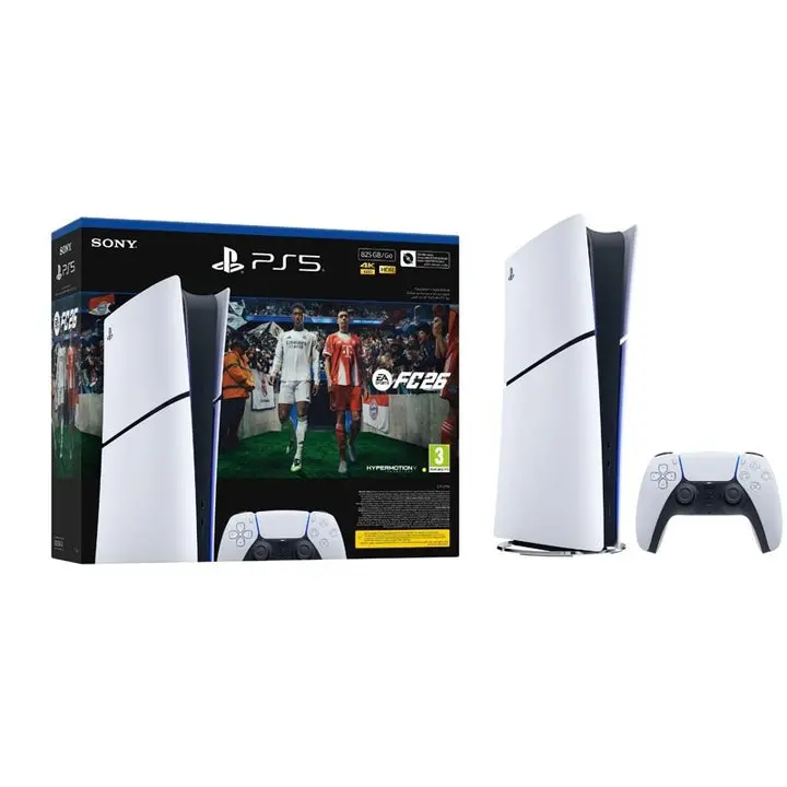 Ps5 Slim Console Digital With Ea Fc 26 Voucher Bundle 1