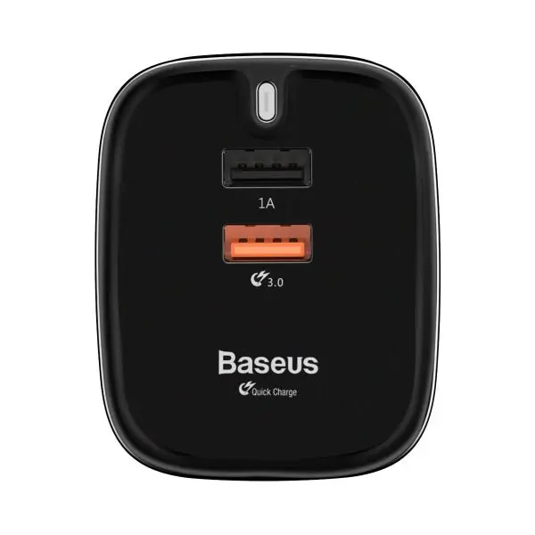 Quick Wall Charger (Uk) With Usb 3.0 Dual Form Baseus (Open Box) 1