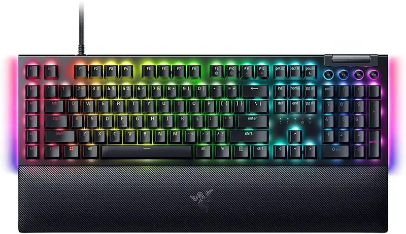 Razer Keyboard Blackwidow V4 Yellow Mechanical Switches 1