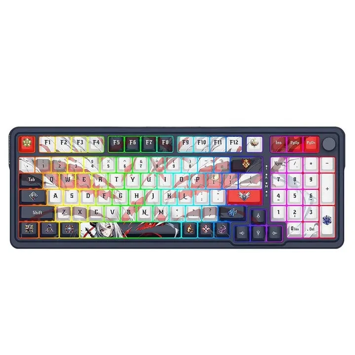 Redragon Eisa Pro, Wired & 2.4Ghz & Bluetooth Keyboard 1