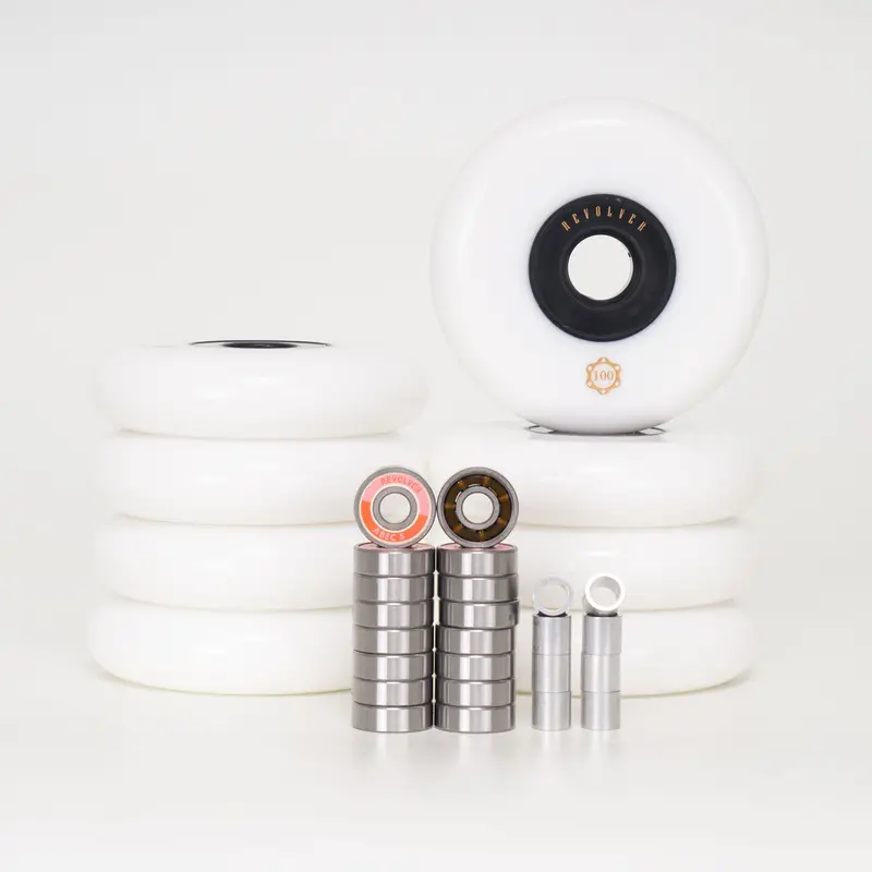 Revolver 100Mm - Complete Wheel, Bearing & Spacer Pack (For 8 Wheels) 1