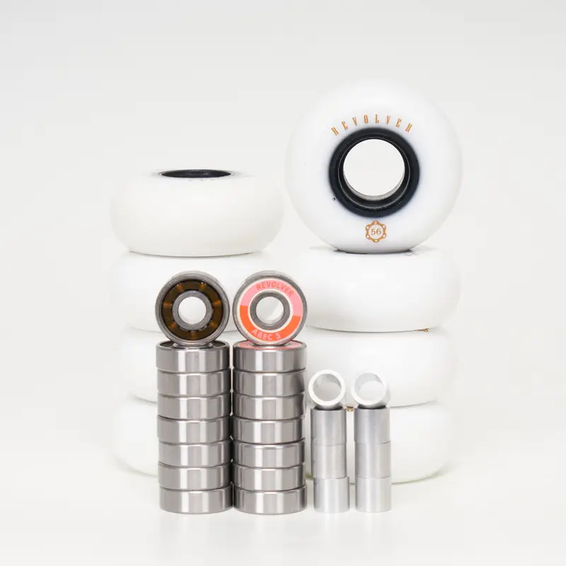 Revolver 56Mm - Complete Wheel, Bearing & Spacer Pack (For 8 Wheels) 1