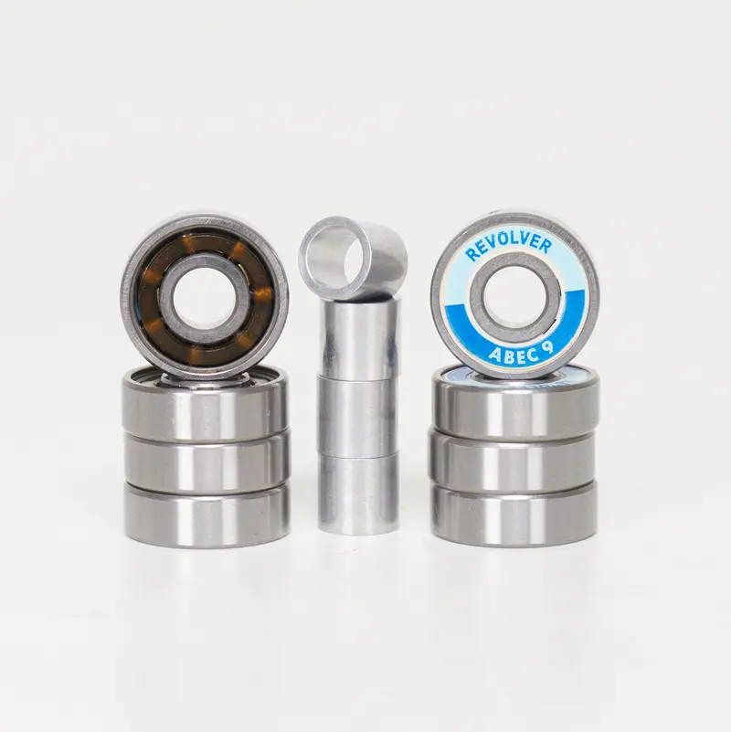 Revolver Abec 9 Bearings & Spacer Pack (For 4 Wheels) 1
