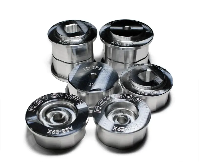 Revshift - Solid Aluminum Rear Subframe Bushings - Bmw E82 1M 1