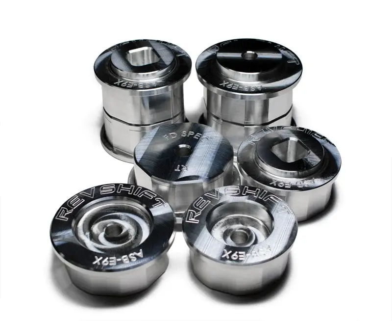 Revshift - Solid Aluminum Rear Subframe Bushings - Bmw E9x M3 1