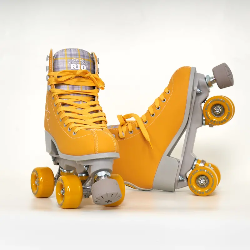 Rio Roller Signature Rollerskates - Yellow 1
